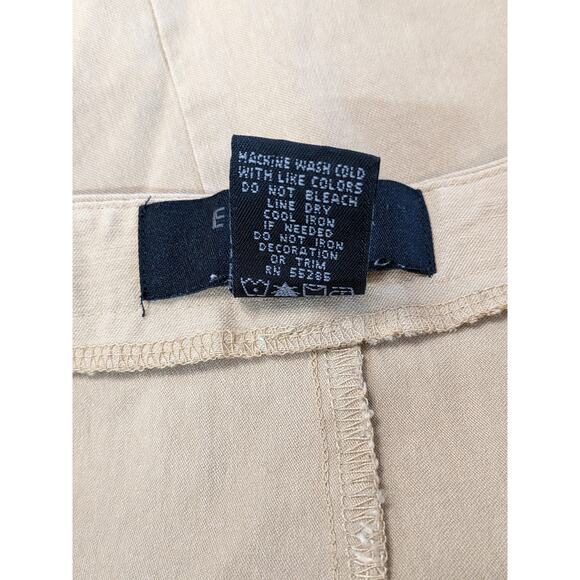 Express Pencil Skirt 1/2 Stretch Khaki Tan Mini Straight Academia Work Career - Picture 4 of 12